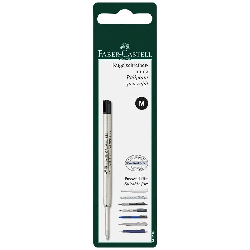 Ballpoint Pen Refill, Black - Medium - #148789