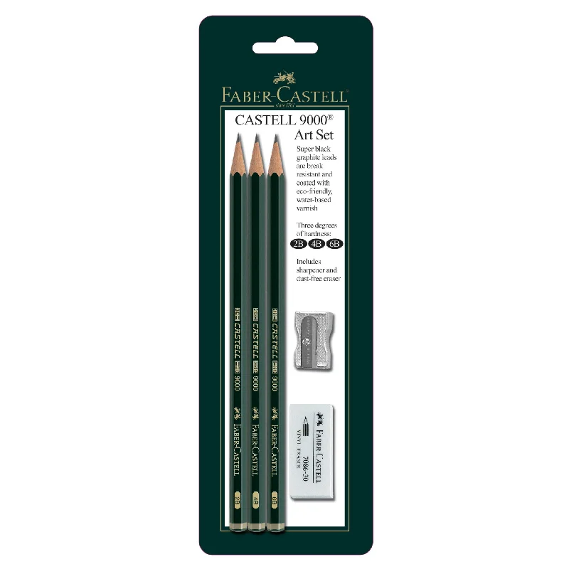 Castell 9000 Graphite Pencils, Art Set  - #800029