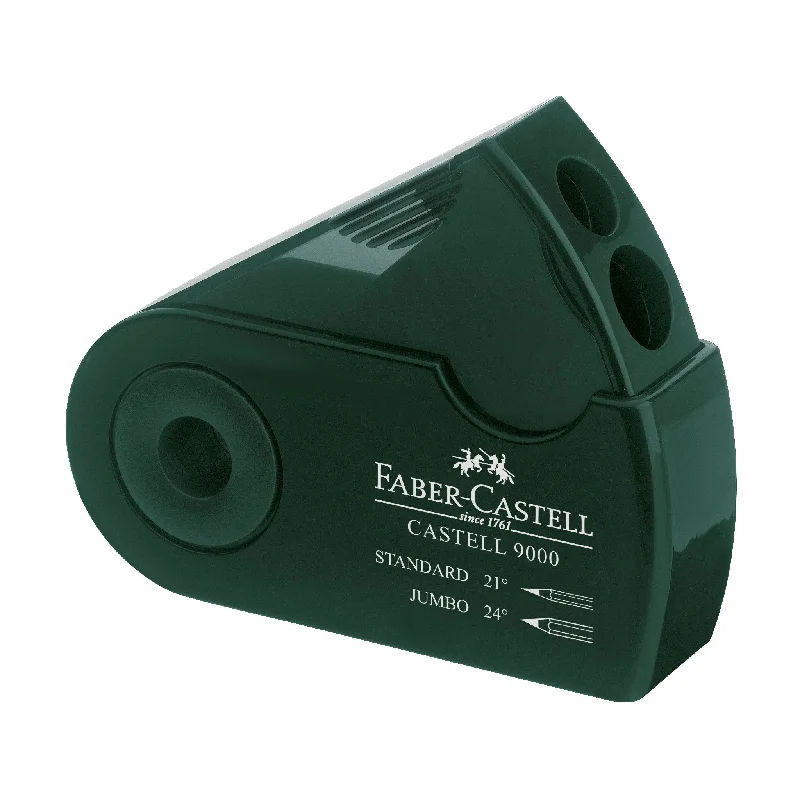 Castell 9000 Double Hole Pencil Sharpener - #582800