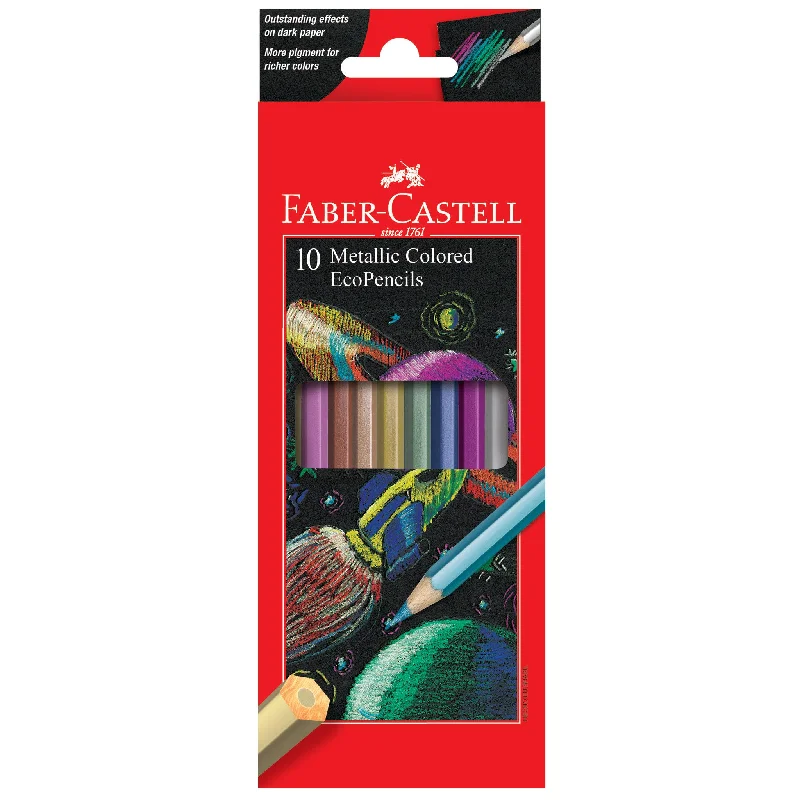 10 Metallic Colored EcoPencils - #120410GE