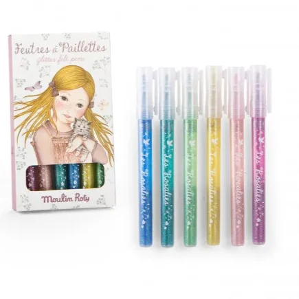 Glitter Felt Pens :  The Rosalies NEW ARRIVAL