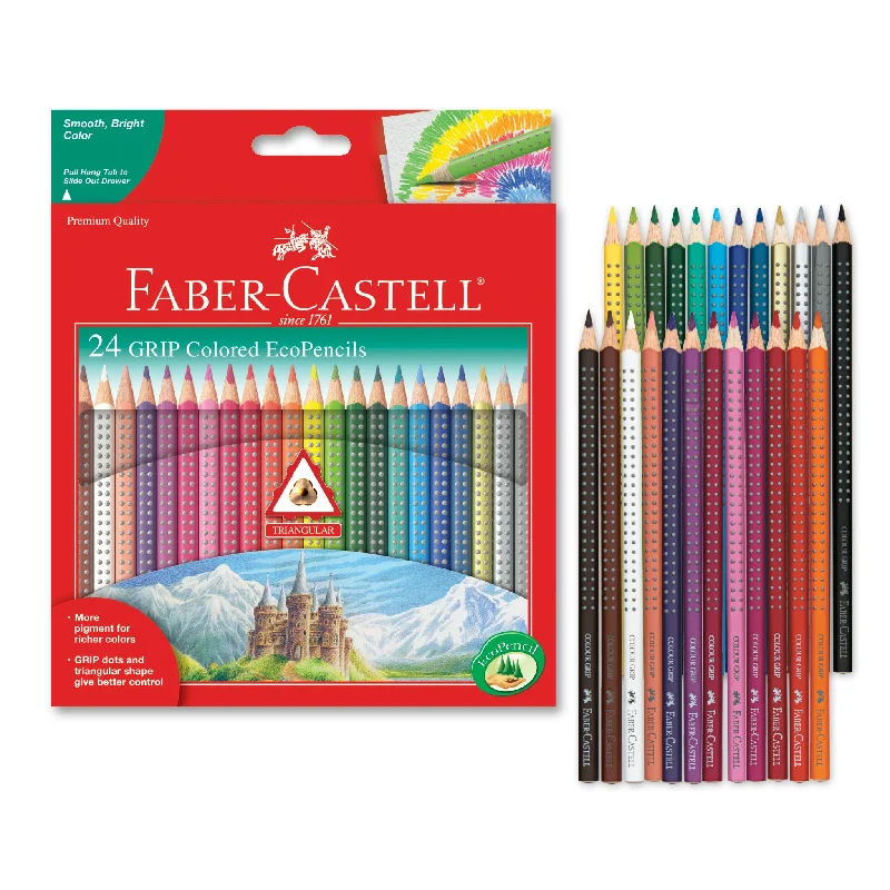 24 Grip Colored EcoPencils - #9121024