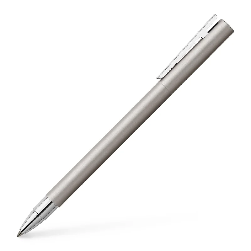 NEO Slim Rollerball Pen, Matte Stainless Steel - #342104