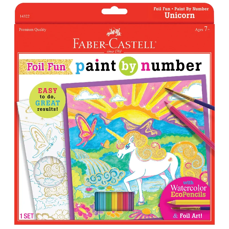 Paint by Number Unicorn Foil Fun - #14322