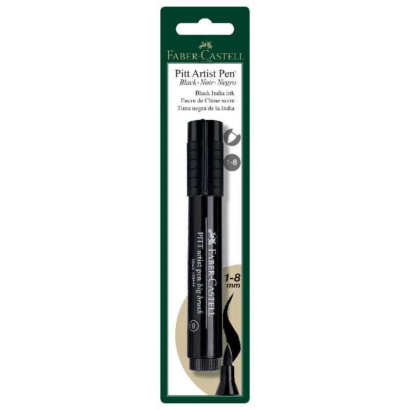 Pitt Artist Pen, Big Brush - #199 Black - #800042