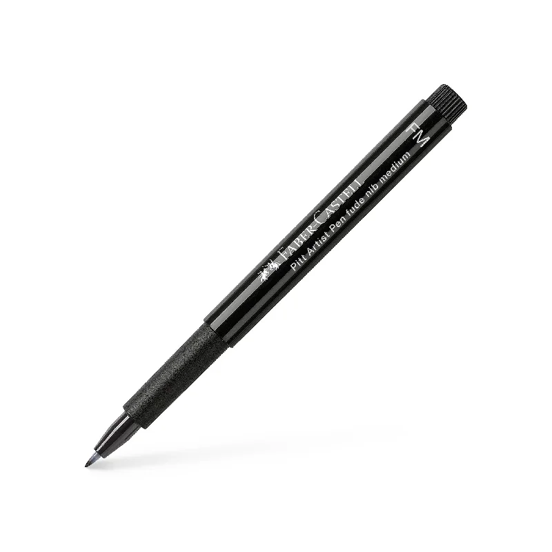 Pitt Artist Pen, Fude Medium - #199 Black - #167894