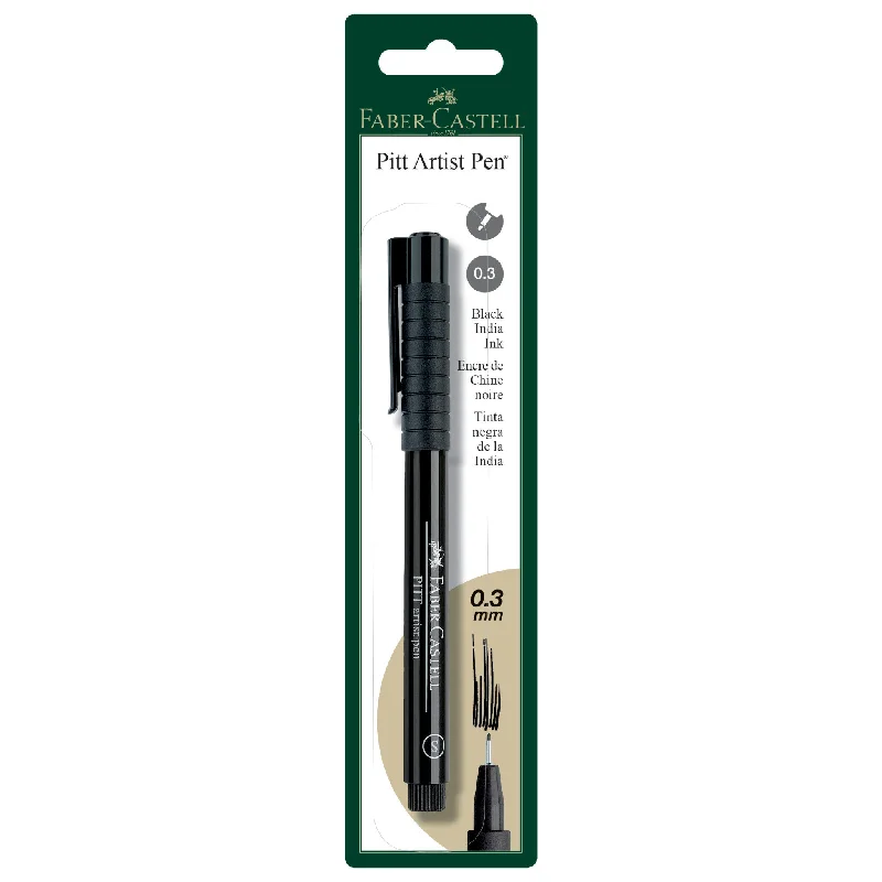 Pitt Artist Pen, Superfine - #199 Black - #800010