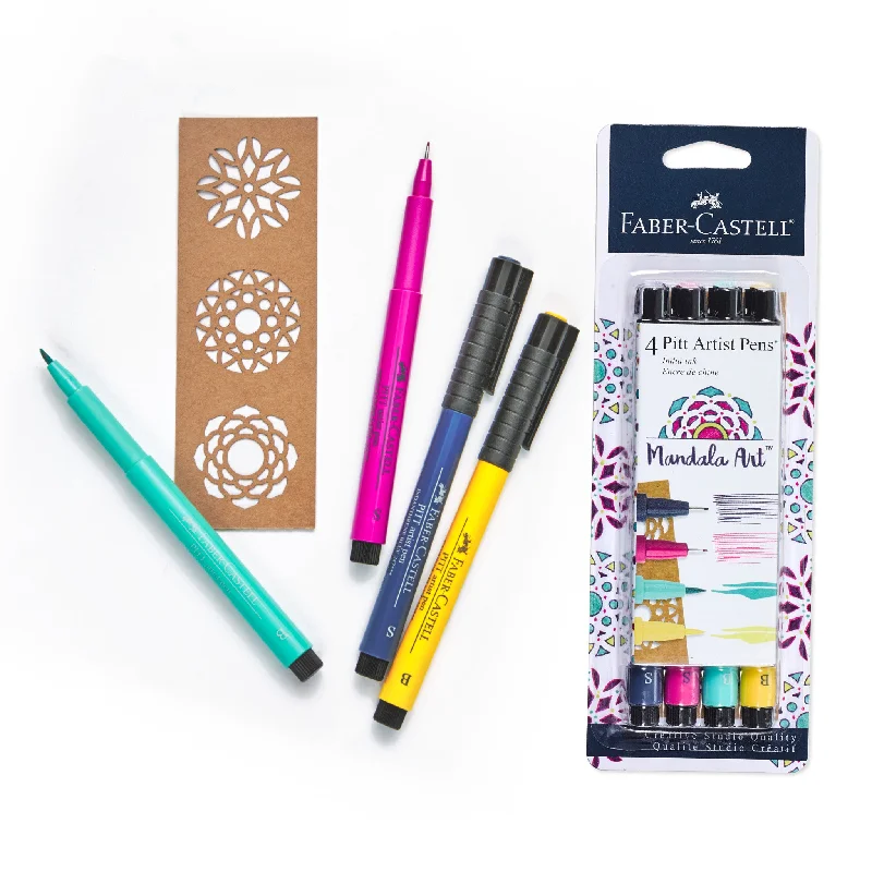 Pitt Artist Pen, Mandala Art - Set of 4 - #770089