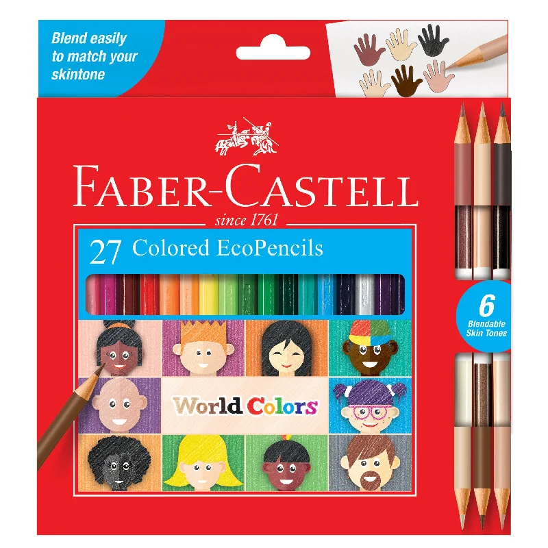 World Colors 27 Colored EcoPencils - #120124CCE