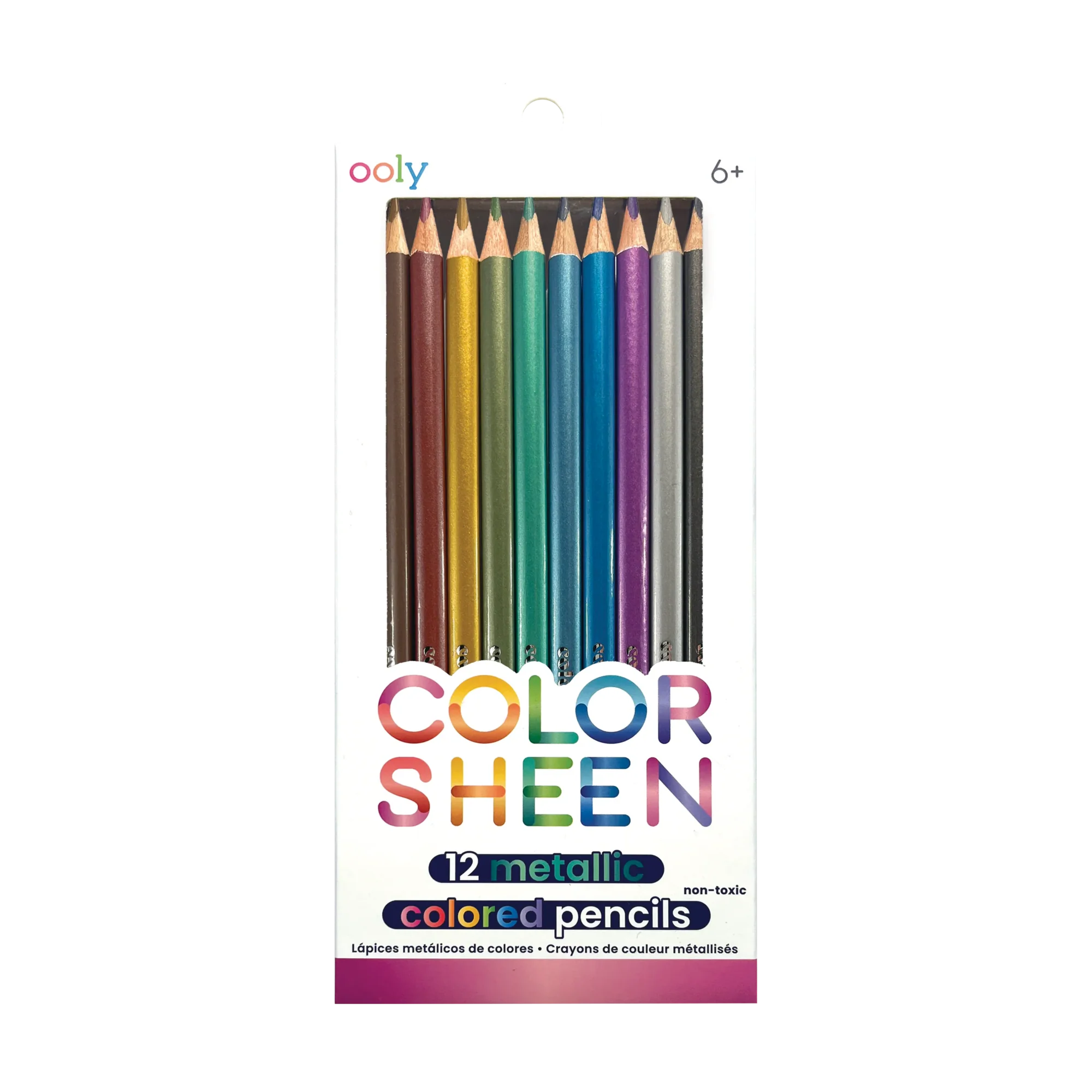 Color Sheen Metallic Colored Pencils