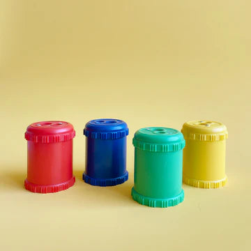 Dual Pencil Sharpener for Colored Pencils 2 Holes