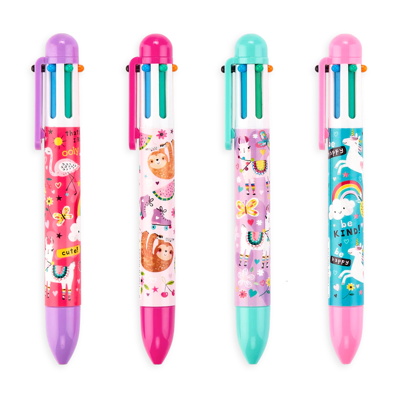 Funtastic Friends 6 Click Multi-Color Pens