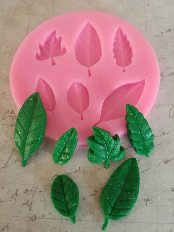 Leaves silicone mould