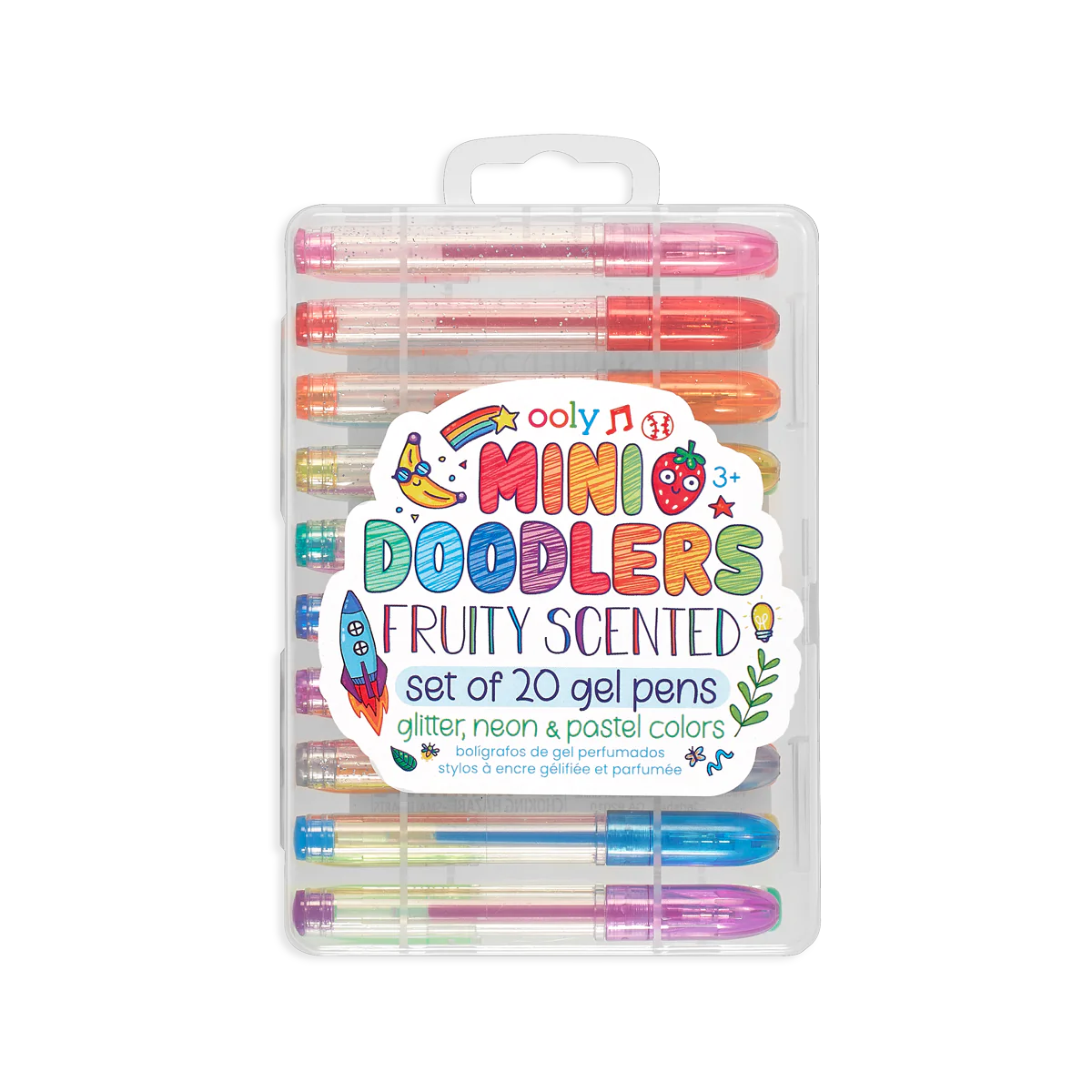 Mini Doodlers Fruity Scented Gel Pens