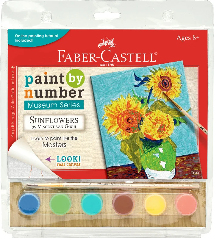 Paint by Number Sunflowers