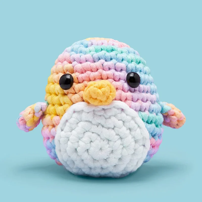 Pastel Pierre the Penguin crochet kit