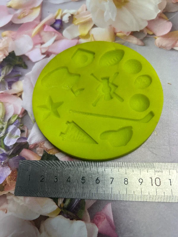 PRE LOVED Silicone Mould Golf