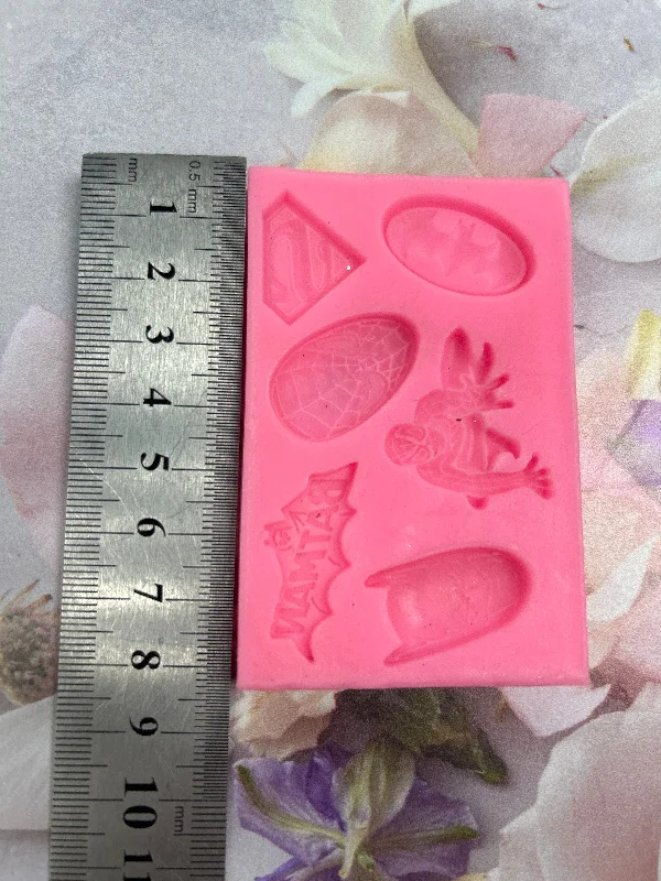 PRE LOVED Silicone Mould Superhero