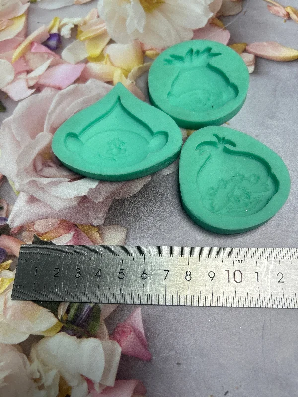 PRE LOVED Silicone Mould Trolls