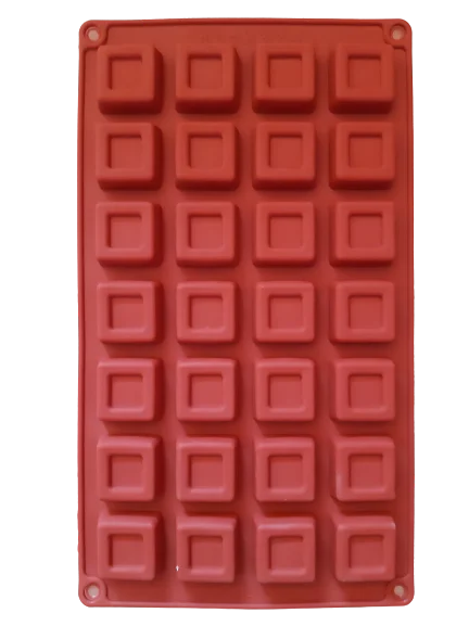 HL-9224  Soap Silicone Mould Square Chocolate