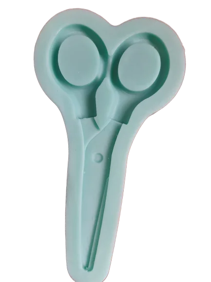 Scissor silicone mould, 12.5x6cm