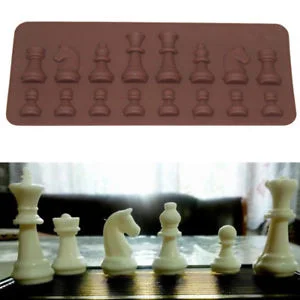 Nr132 Silicone Mould Chocolate Chess Knight