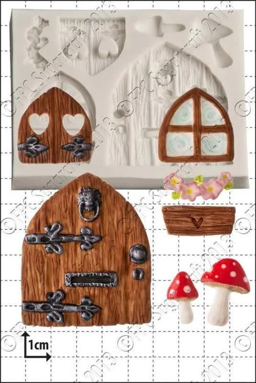 Silicone Mould Mushroom House Door