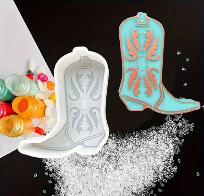 Silicone Mould Cowboy Boot