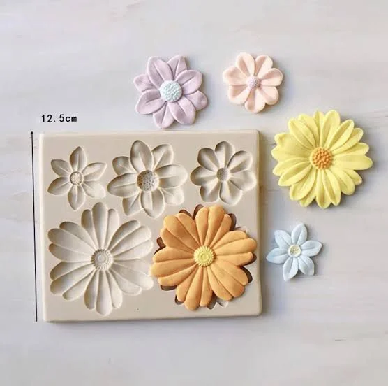 Silicone Mould Large Daisy