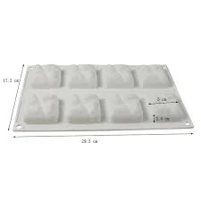 Silicone Mould Pudding 8 Cavity