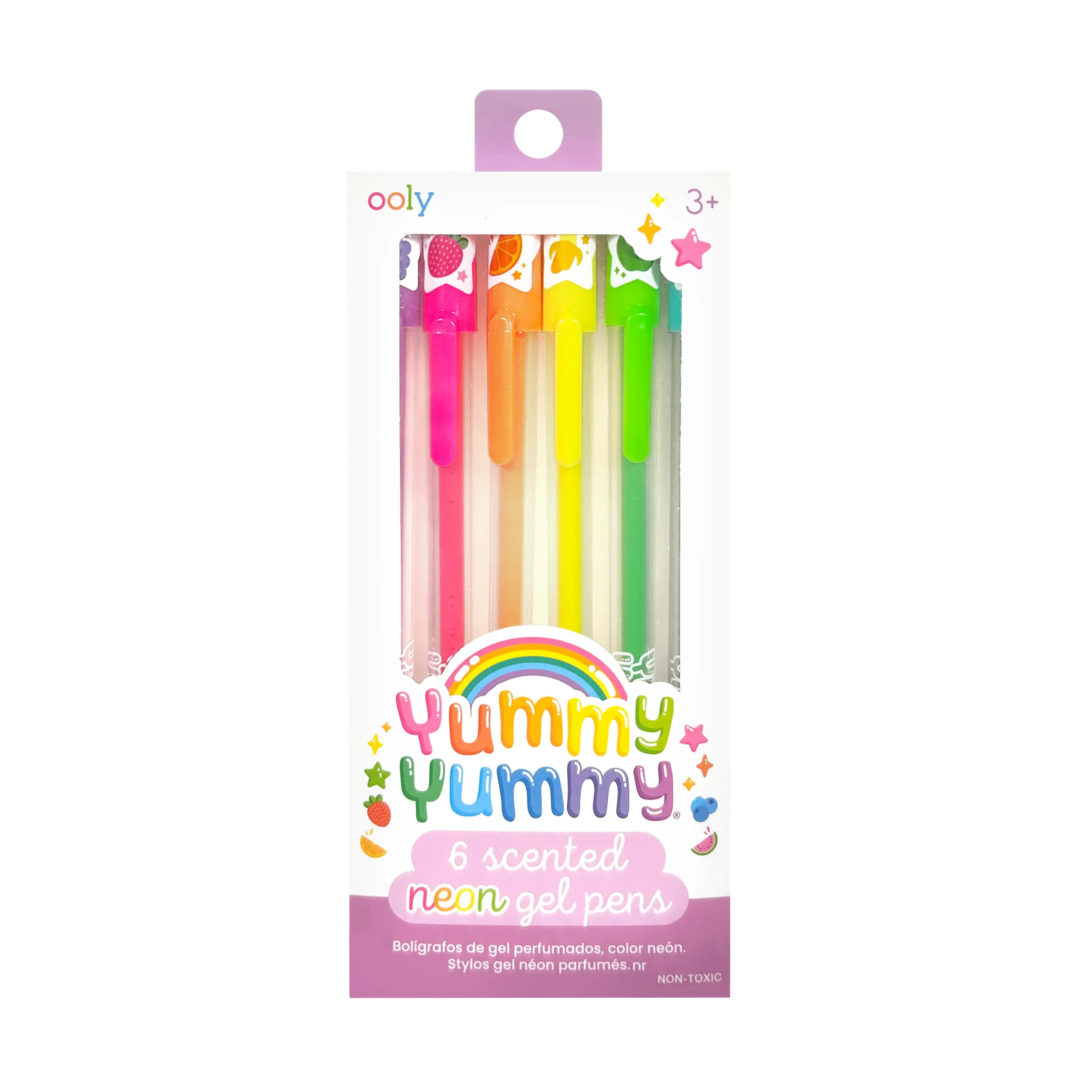 Yummy Yummy Scented Gel Pens Neon Set