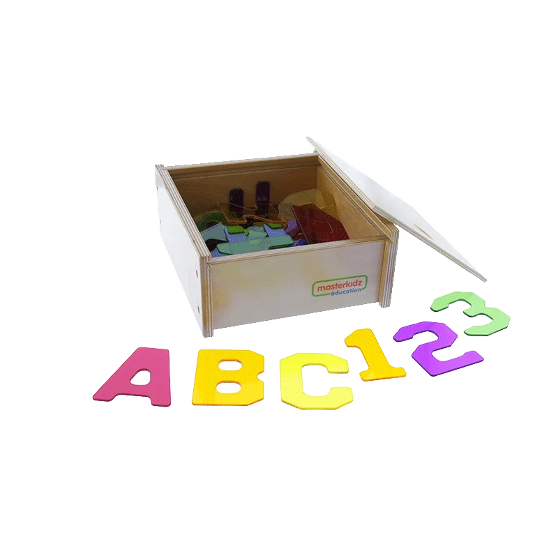 38 Pieces Translucent Numbers and Alphabets Set