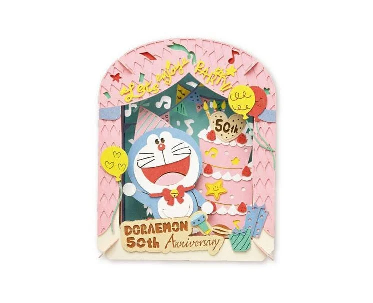 Doraemon 50Th Anniversary Paper Theatre DIY Kit