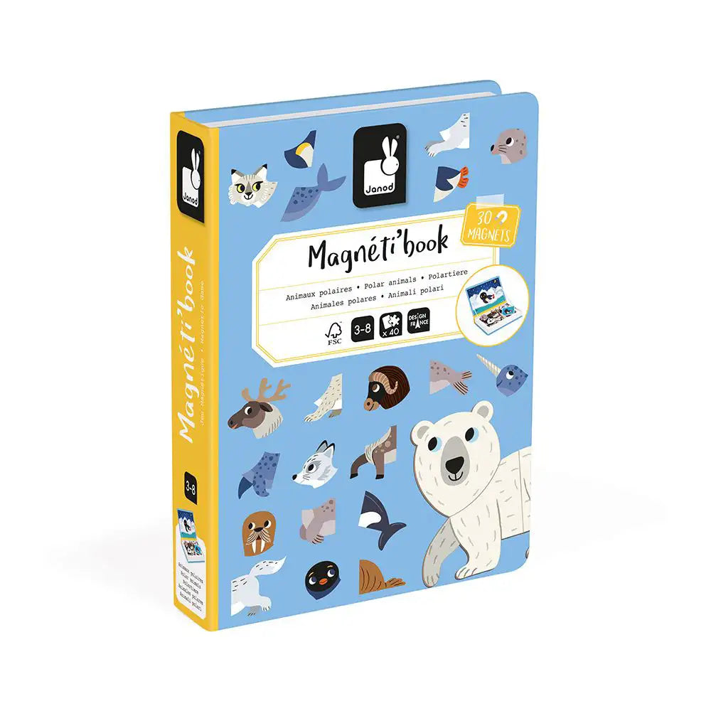 Janod Magneti'Book Polar Animals