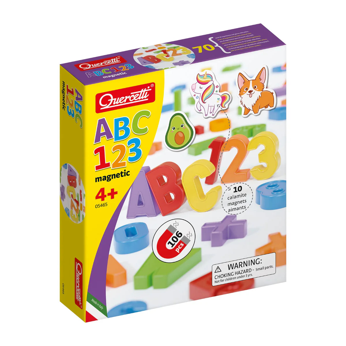 ABC 123 Magnetic Letters & Numbers | Quercetti