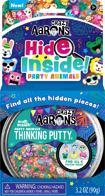 Crazy Aarons: Thinking Putty - Hide Inside! Party Animals