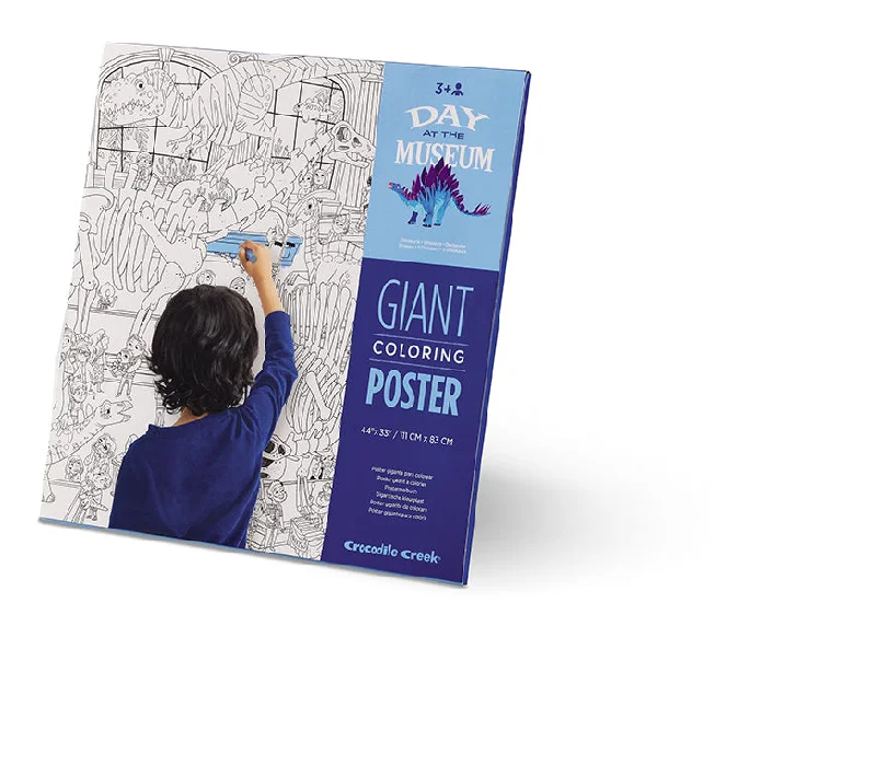 Giant Coloring Poster | Crocodile Creek