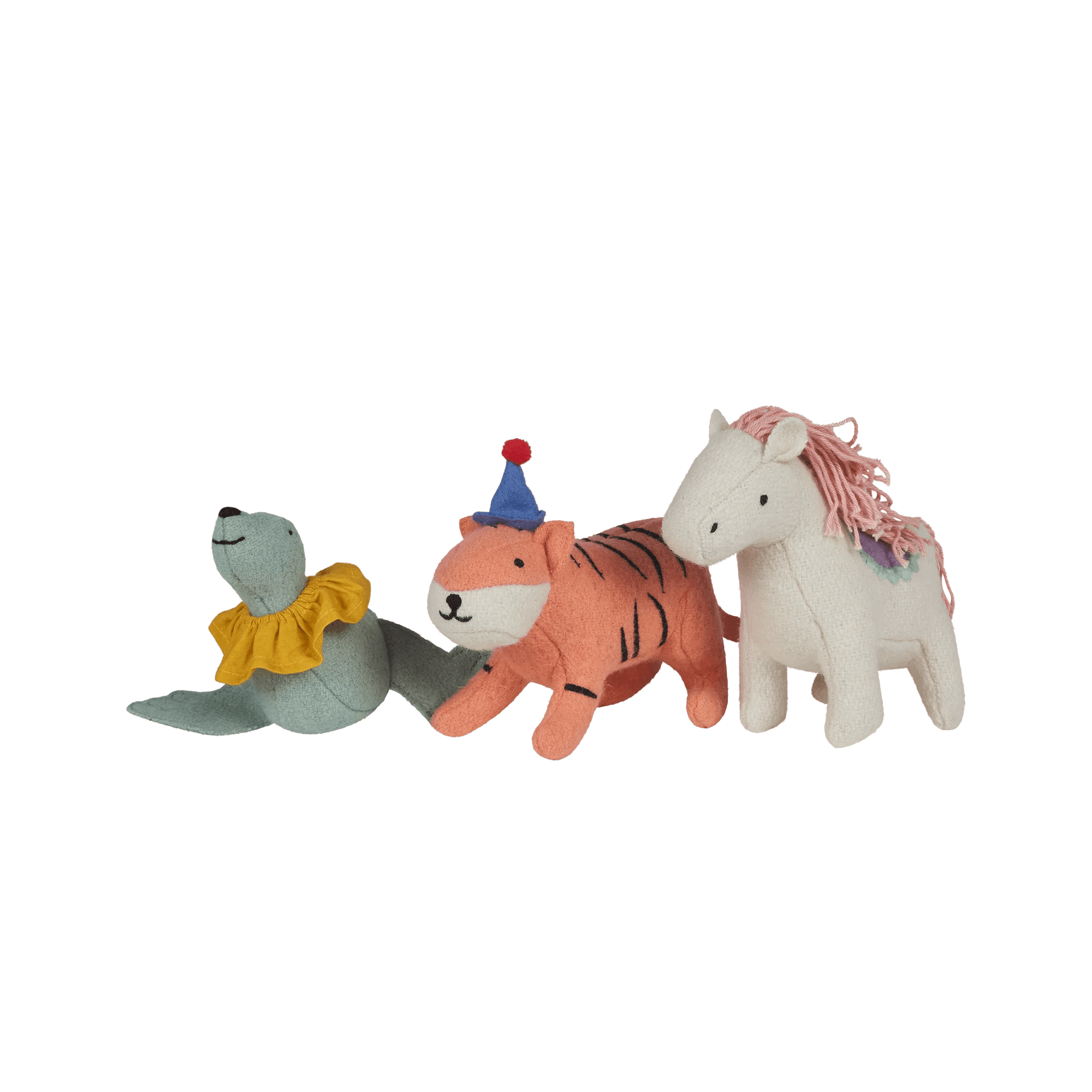 Holdie Folk Circus Animals (Set of 3) by Olliella