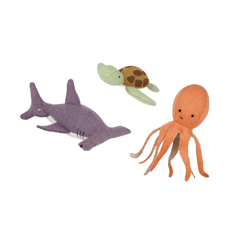 Holdie Folk Marine Animals (Set of 3) by Olliella