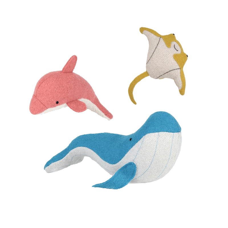 Holdie Folk Ocean Animals (Set of 3) by Olliella