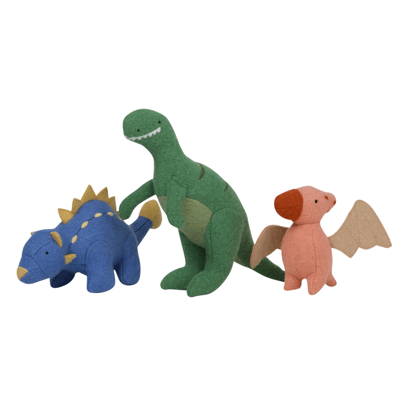 Holdie Folk Prehistoric Animals (Set of 3) by Olliella