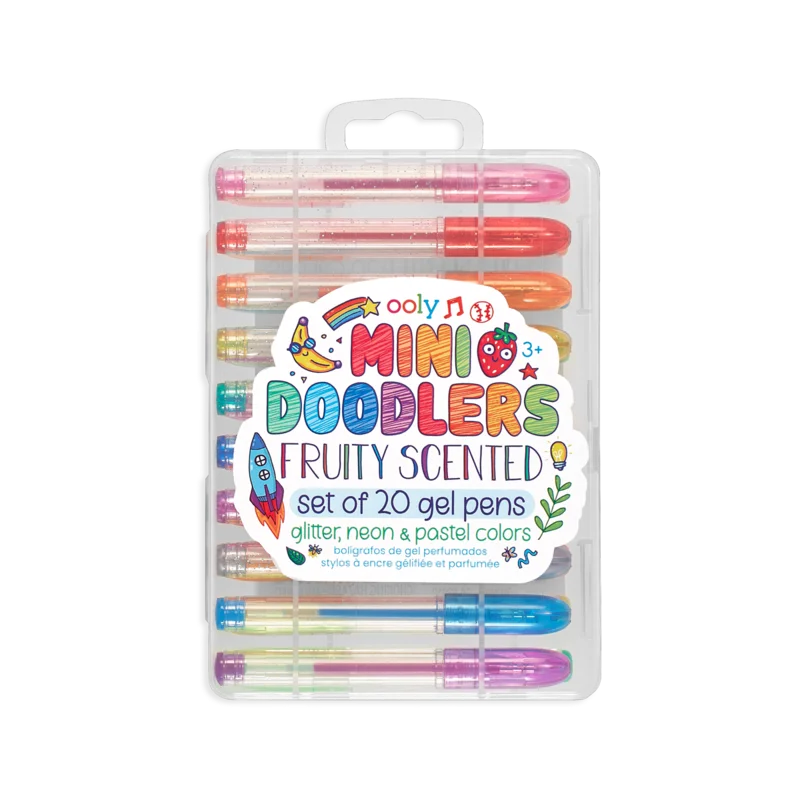 Mini Doodlers Scented Gel Pens - Set of 20 | OOLY