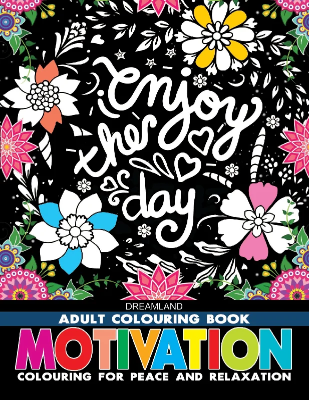 Motivation – Colouring Book for Adults