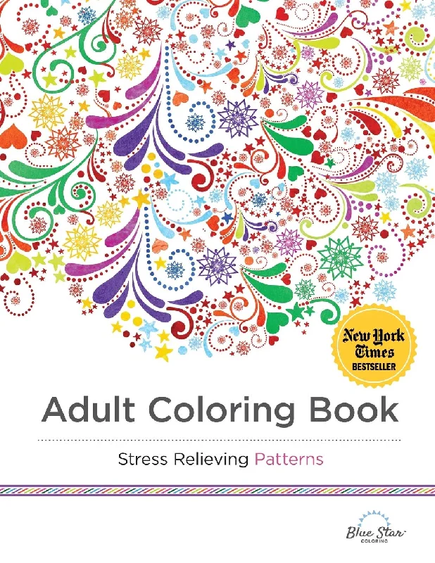 Adult Coloring Book: Stress Relieving Patterns