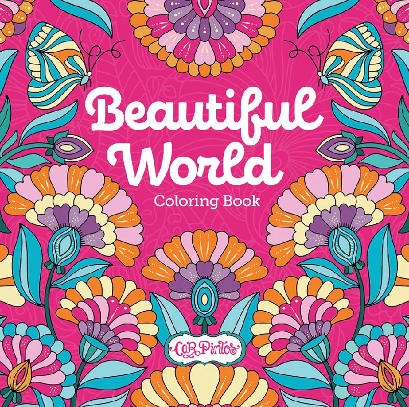 Beautiful World Colouring Book