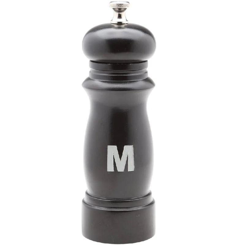 6" Salem Custom Monogram Pepper Mill