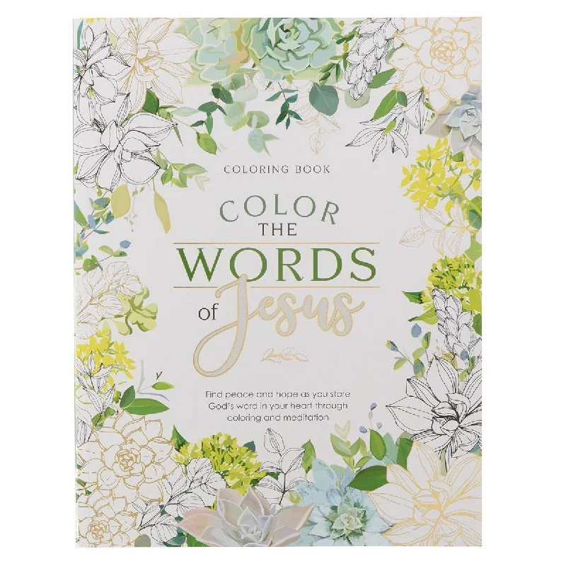 Color the Words of Jesus Coloring Book