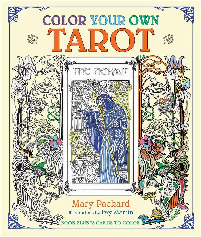 Color Your Own Tarot Card Deck