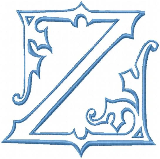 VINTAGE SERIES I LETTER Z