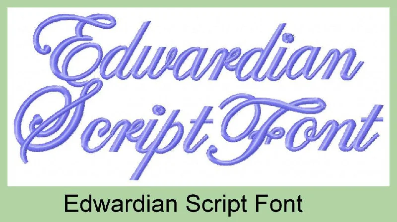 Edwardian Script Font